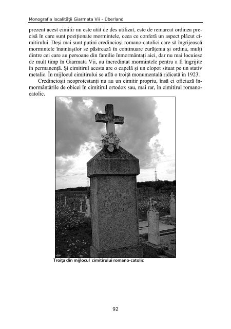 Descarca monografie in format PDF - Giarmata Vii