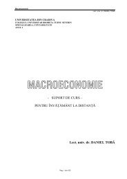 MACROECONOMIE - SvEdu.ro