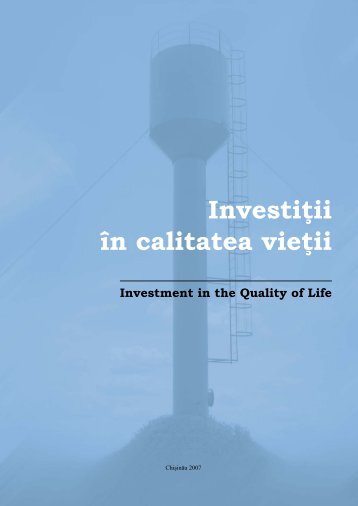 Investiţii în calitatea vieţii - Fondul de Investitii Sociale din Moldova