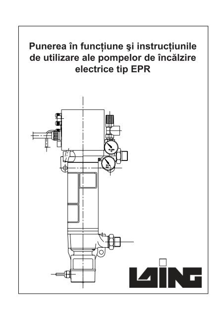 Instructiuni de utilizare si PIF al pompelor tip - idm dinamic