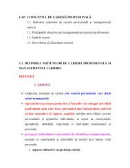 Managementul carierei