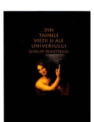 Scarlat Demetrescu – Din tainele vietii si ale universului