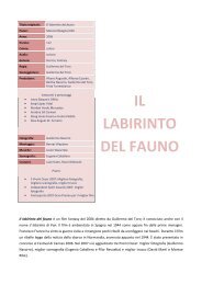 IL LABIRINTO DEL FAUNO - Cineplex