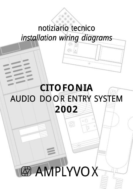 Schemario Citofonia 2002 IT - Amplyvox