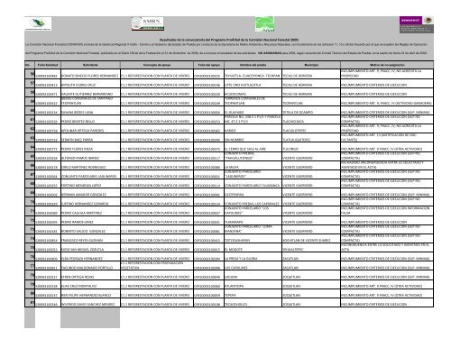 C1.1 REFORESTACION PUBLICACION.xlsx - Conafor