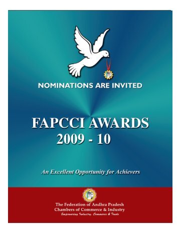 fapcci awards – 2009-10