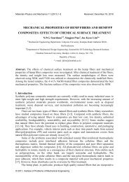 Mechanical properties of hemp fiber and hemp/PP composites ...