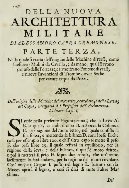 La nuda architettura civile e militare, tomo I - Le Mura di Lucca