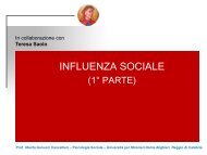 INFLUENZA SOCIALE - Dante Alighieri