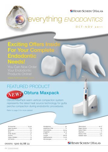 everything ENDODONTICS - Henry Schein Halas