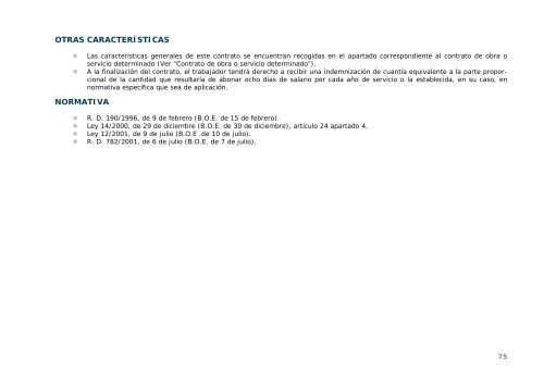 guía de modalidades de contratos y medidas de fomento de la ...