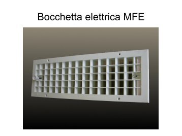Bocchetta elettrica MFE - Aerferrisi