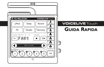 GUIDA RAPIDA - TC-Helicon