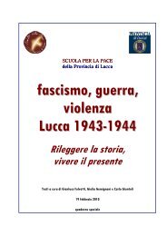 parte 1 - Fascismo, guerra, violenza. Lucca 1943-1944 - Provincia di ...