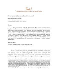 II Seminário Brasileiro Livro e História Editorial