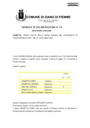 presa d'atto della nuova misura del contributo di concessione ex art ...