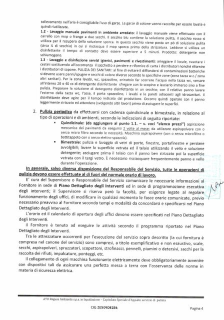 bando, capitolato e allegati - Atoragusambiente.It