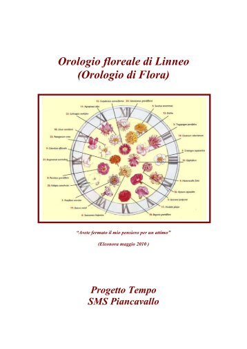 Orologio testi uniti - Scuola Media di Piancavallo