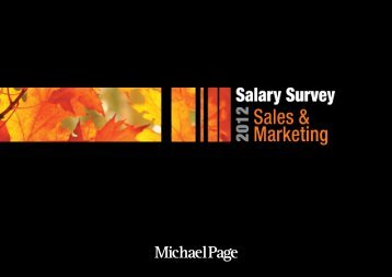 Studio di retribuzione Sales & Marketing - Michael Page International