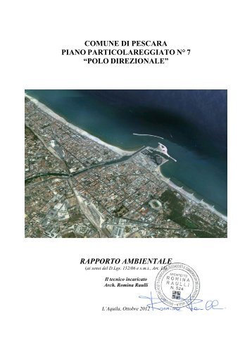 rapporto - Comune di Pescara