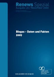 Biogas – Daten und Fakten Daten und Fakten 2009 - Agentur für ...