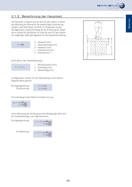 HAHN+KOLB Technikhandbuch