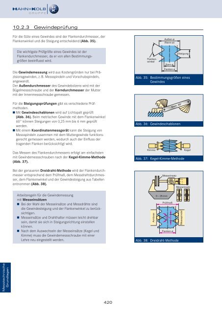 HAHN+KOLB Technikhandbuch