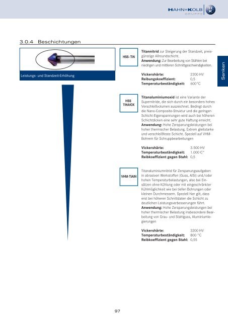 HAHN+KOLB Technikhandbuch