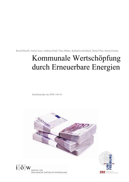 Kommunale Wertschöpfung durch Erneuerbare Energien