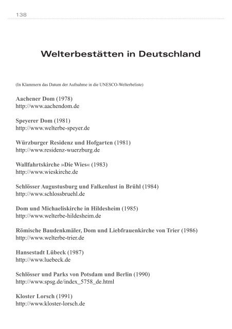 Welterbe-Manual - UNESCO Deutschland