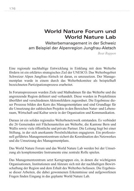 Welterbe-Manual - UNESCO Deutschland