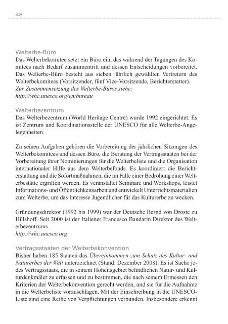 Welterbe-Manual - UNESCO Deutschland