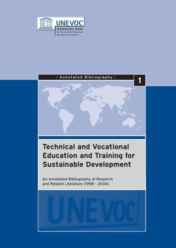 (TVET) for Sustainable Development - Unesco-Unevoc