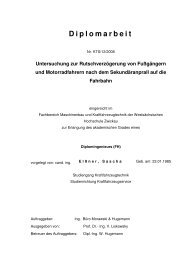 Diplomarbeit - Ingenieurbüro | Morawski + Hugemann