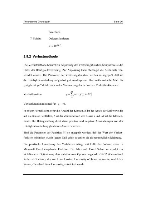 DIPLOMARBEIT - Ingenieurbüro | Morawski + Hugemann