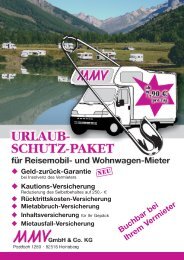 Flyer Schutz Paket - Wohnmobil