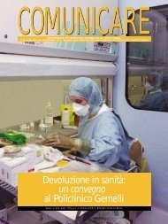 Devoluzione in sanità: un convegno al Policlinico Gemelli