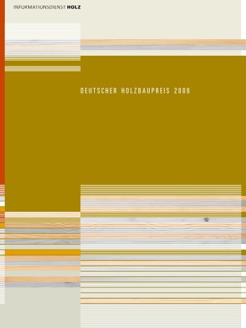 DEUTSCHER HOLZBAUPREIS 2009 - Baulinks