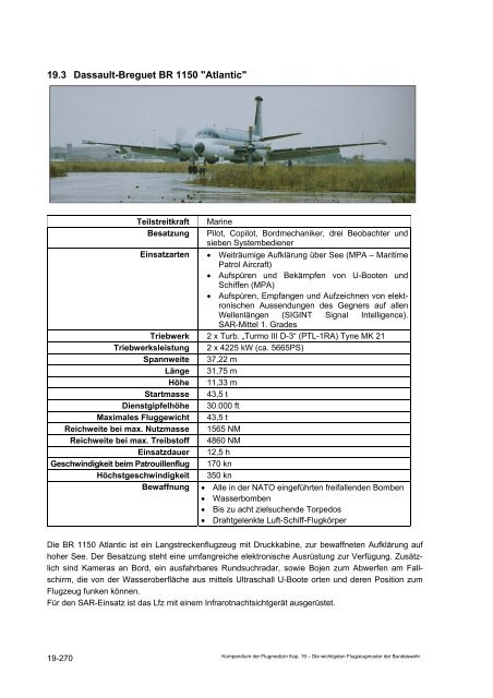 Kompendium der Flugmedizin - Luftwaffe