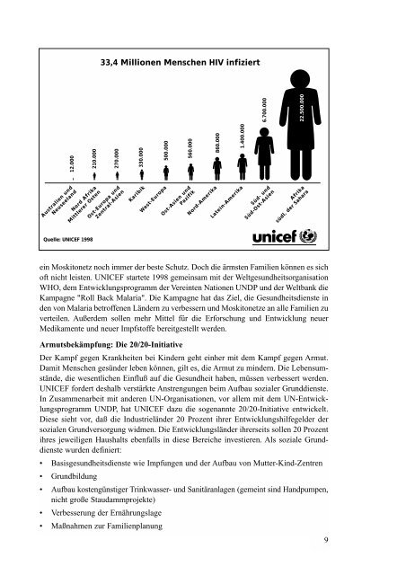 Der Kampf gegen die Kindersterblichkeit (pdf) - Unicef