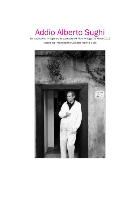 Farewell Alberto Sughi (2012) - albertosughi.com