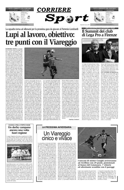 Edizione del 05/03/2013 - Corriere