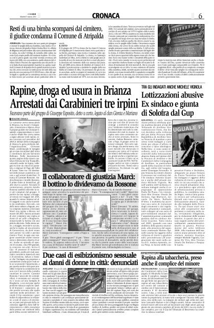 Edizione del 05/03/2013 - Corriere