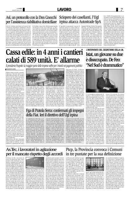 Edizione del 05/03/2013 - Corriere