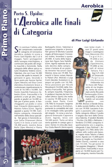 di David Ciaralli - Dati FGI - Federazione Ginnastica d'Italia