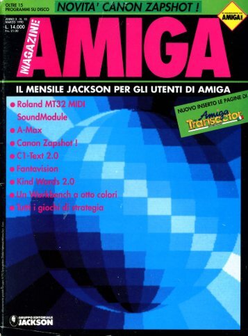 Gruppo Editoriale - Amiga Magazine Online