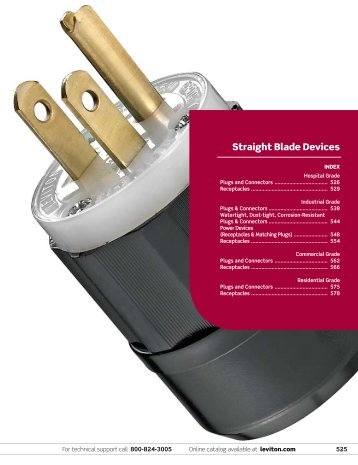 Straight Blade Devices - Leviton Online Knowledgebase