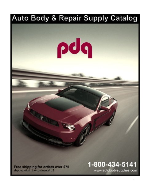 T Catalog - PDQ Auto Body Supplies