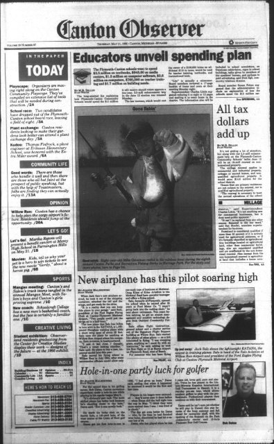 Canton Observer for May 11, 1995 - Canton Public Library