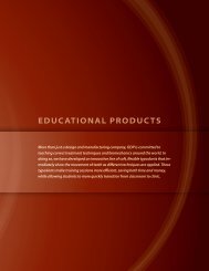 eDUcatiONal PrODUcts - Orthodontic Design & Production, Inc.
